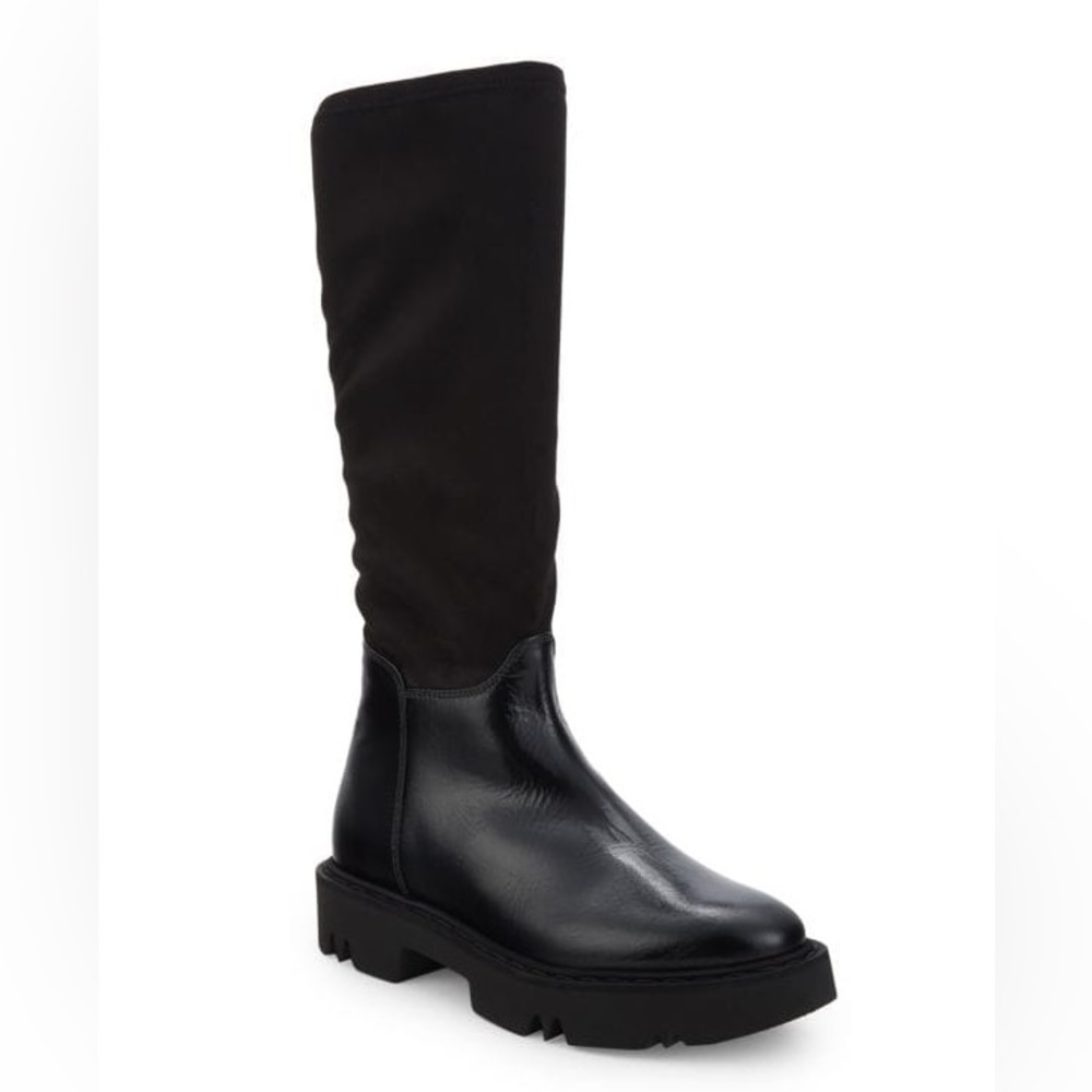 🔥🔥🔥NEW Aquatalia Hillaria Leather & Suede Knee High Boots